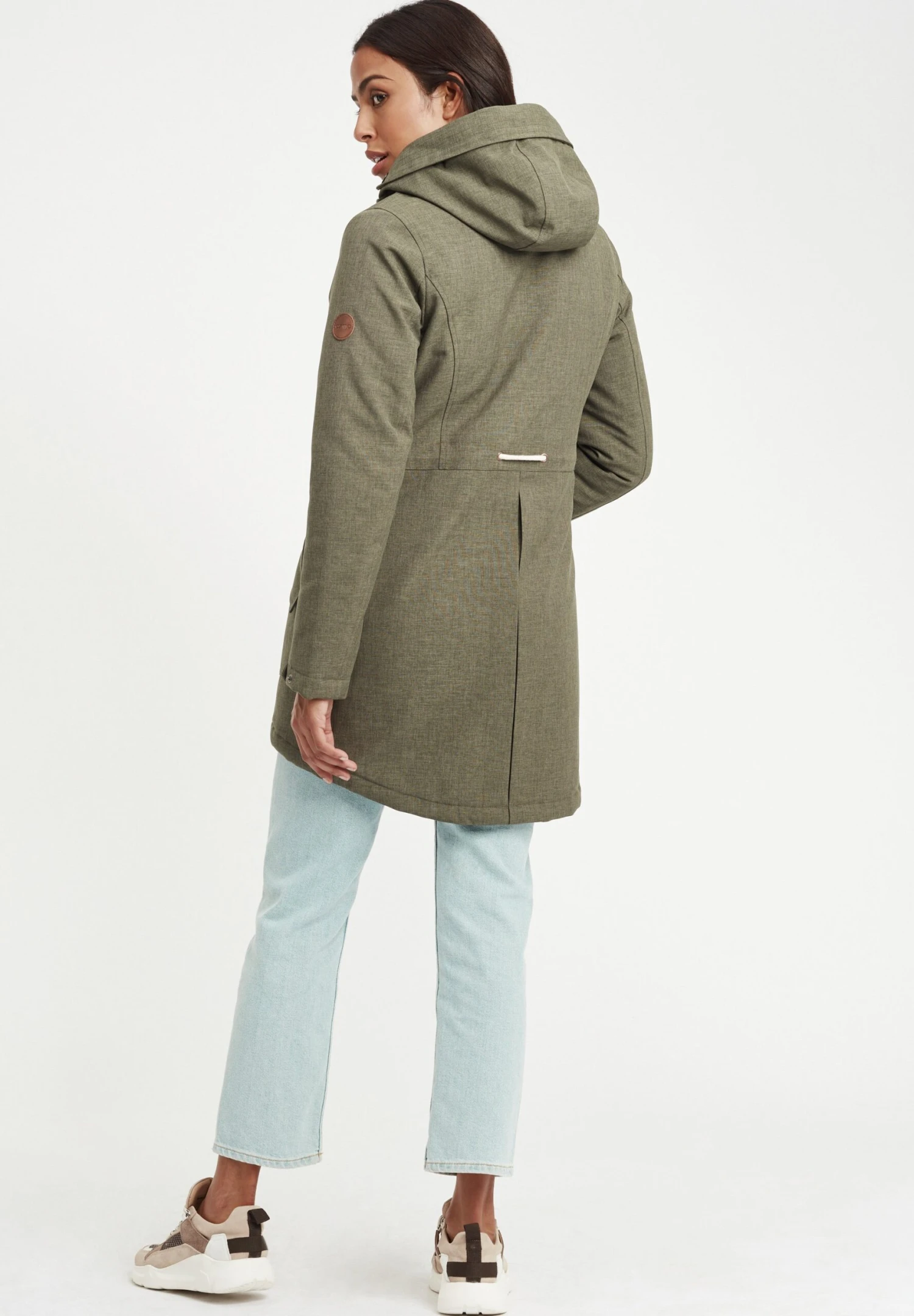 OXMO Oxmelly - Abrigo De Invierno - Dusty Olive 3 OXMO Oxmelly - Abrigo De Invierno - Dusty Olive - Imagen 3