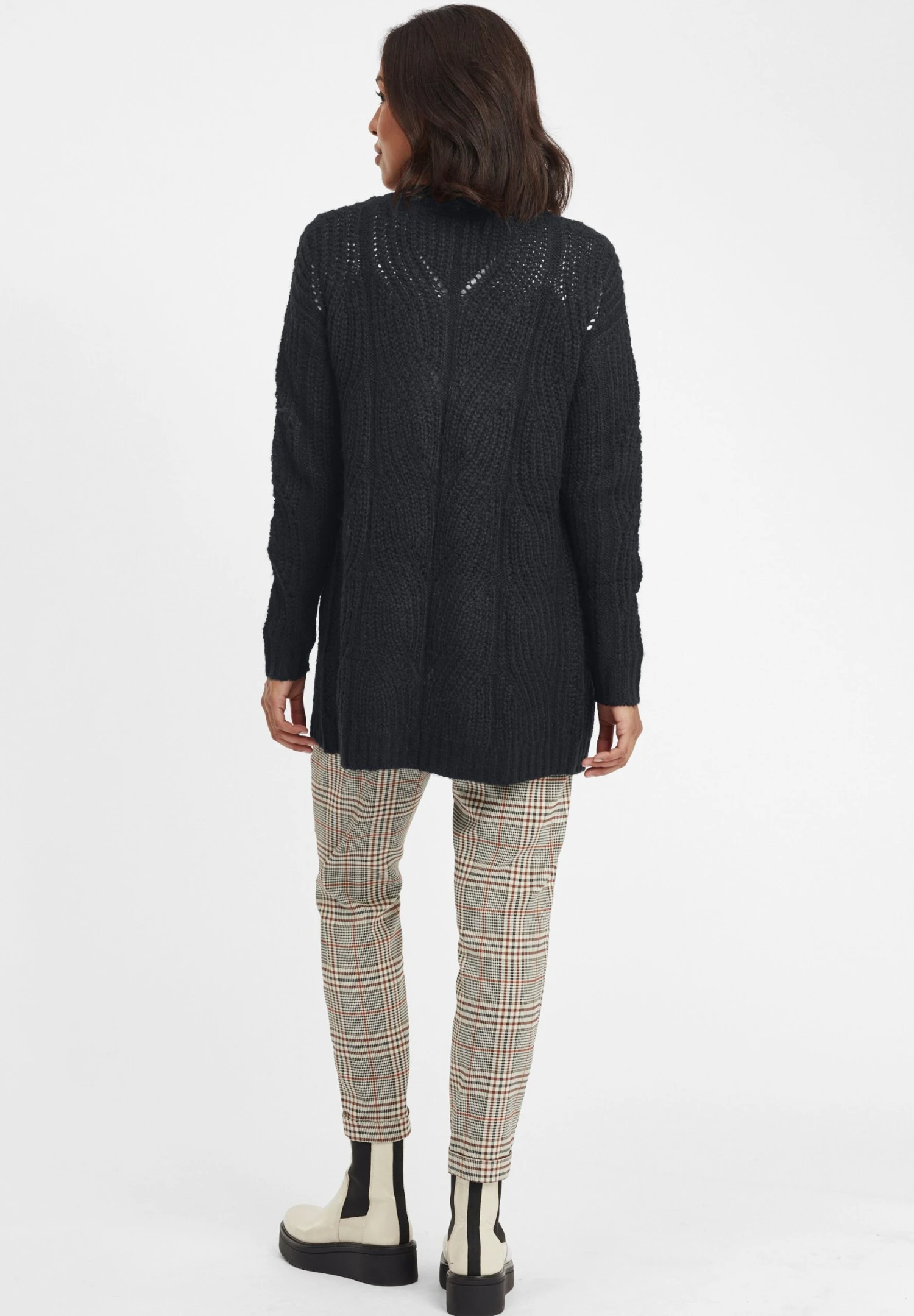 OXMO Oxclea - Chaqueta De Punto - Insignia Blue 3 OXMO Oxclea - Chaqueta De Punto - Insignia Blue - Imagen 3