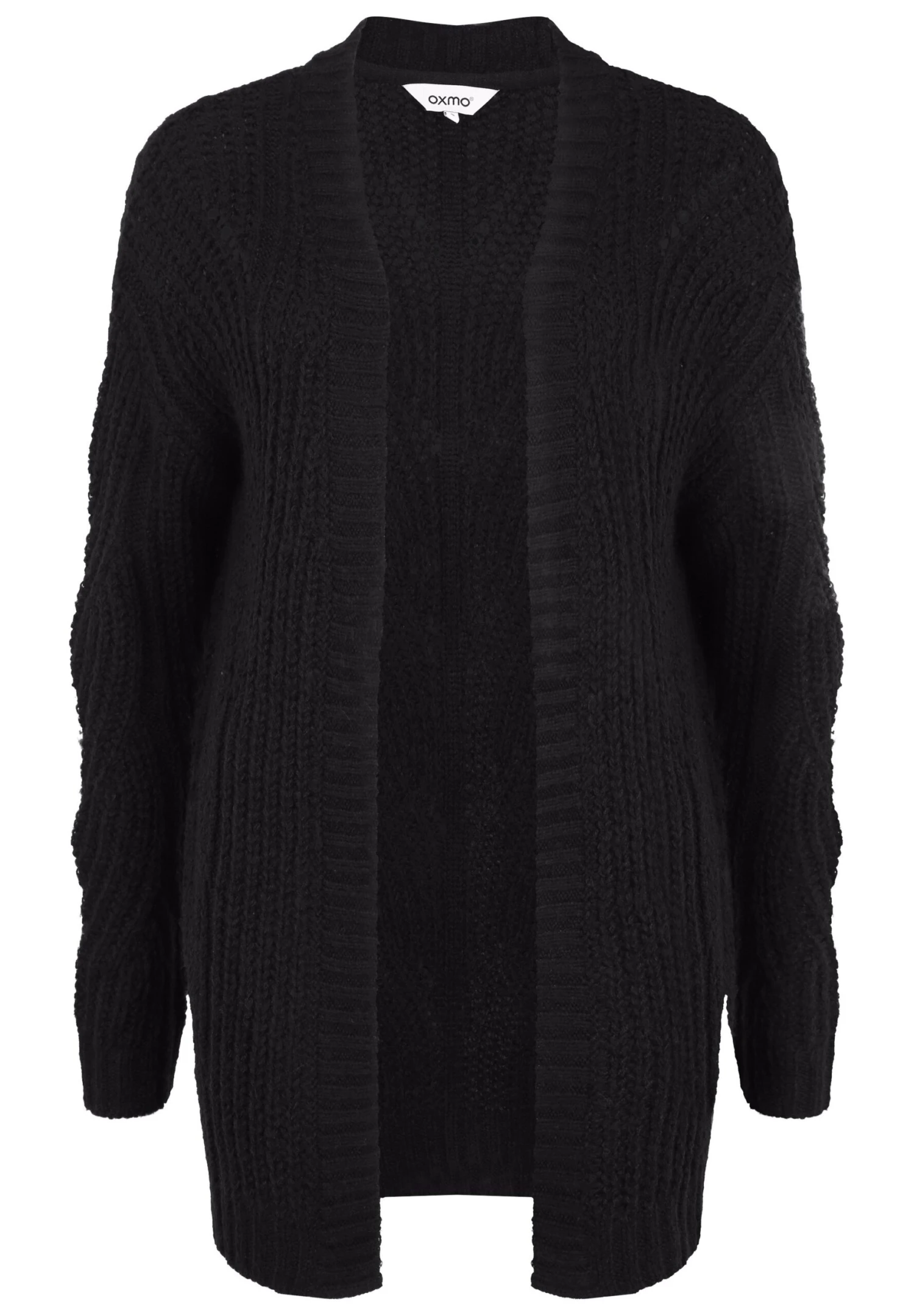 OXMO Oxclea - Chaqueta De Punto - Black 6 OXMO Oxclea - Chaqueta De Punto - Black - Imagen 6