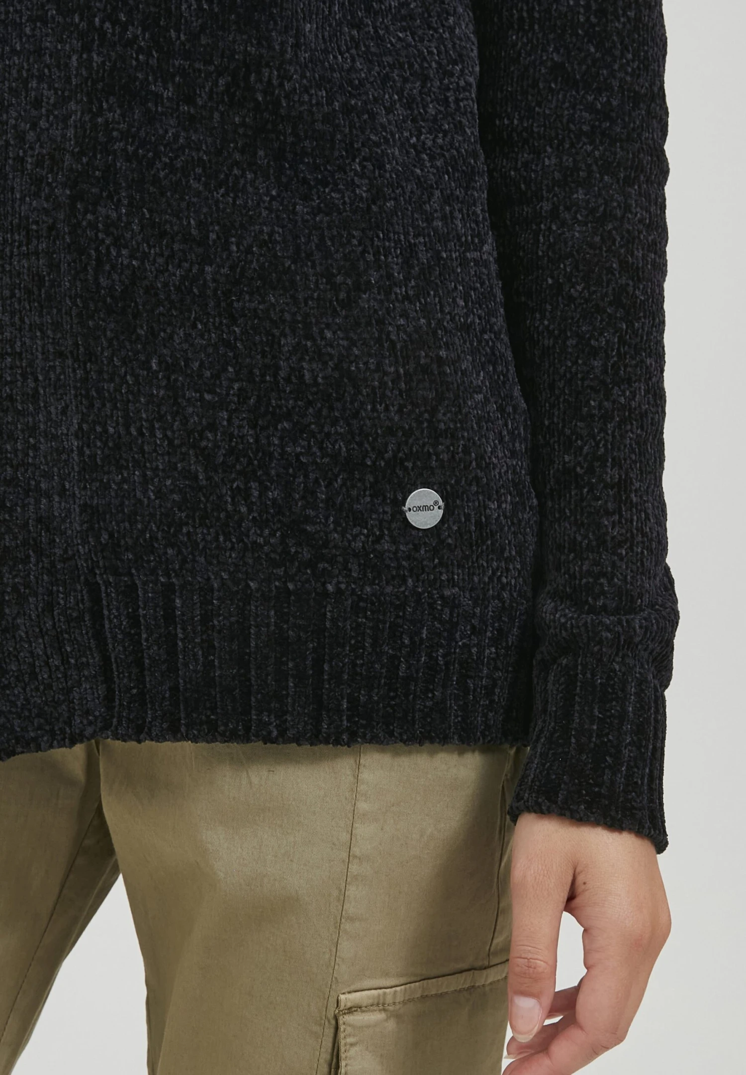 OXMO Oxelisabet - Chaqueta De Punto - Black 5 OXMO Oxelisabet - Chaqueta De Punto - Black - Imagen 5