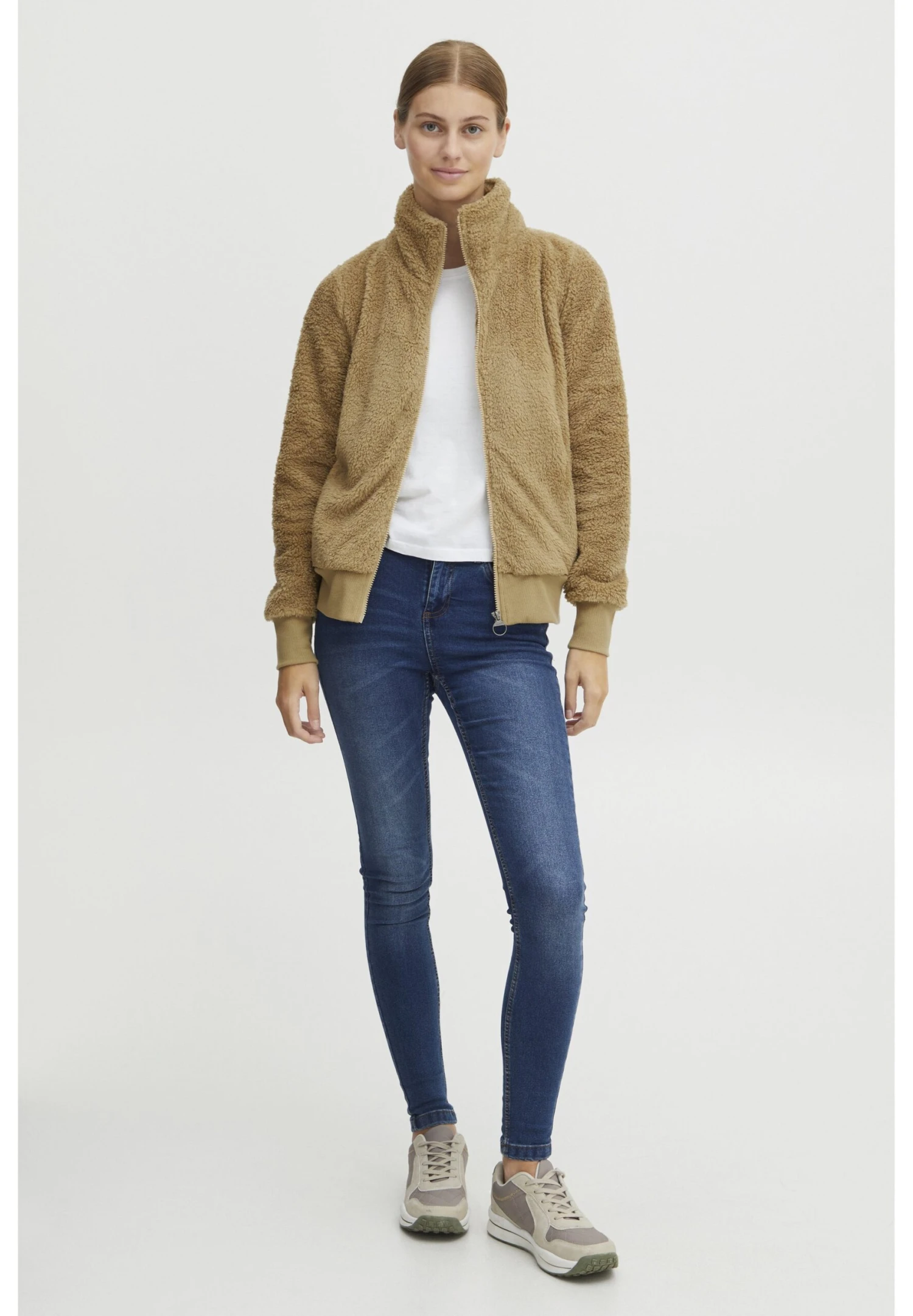 OXMO Anneka - Forro Polar - Kelp 2 OXMO Anneka - Forro Polar - Kelp - Imagen 2