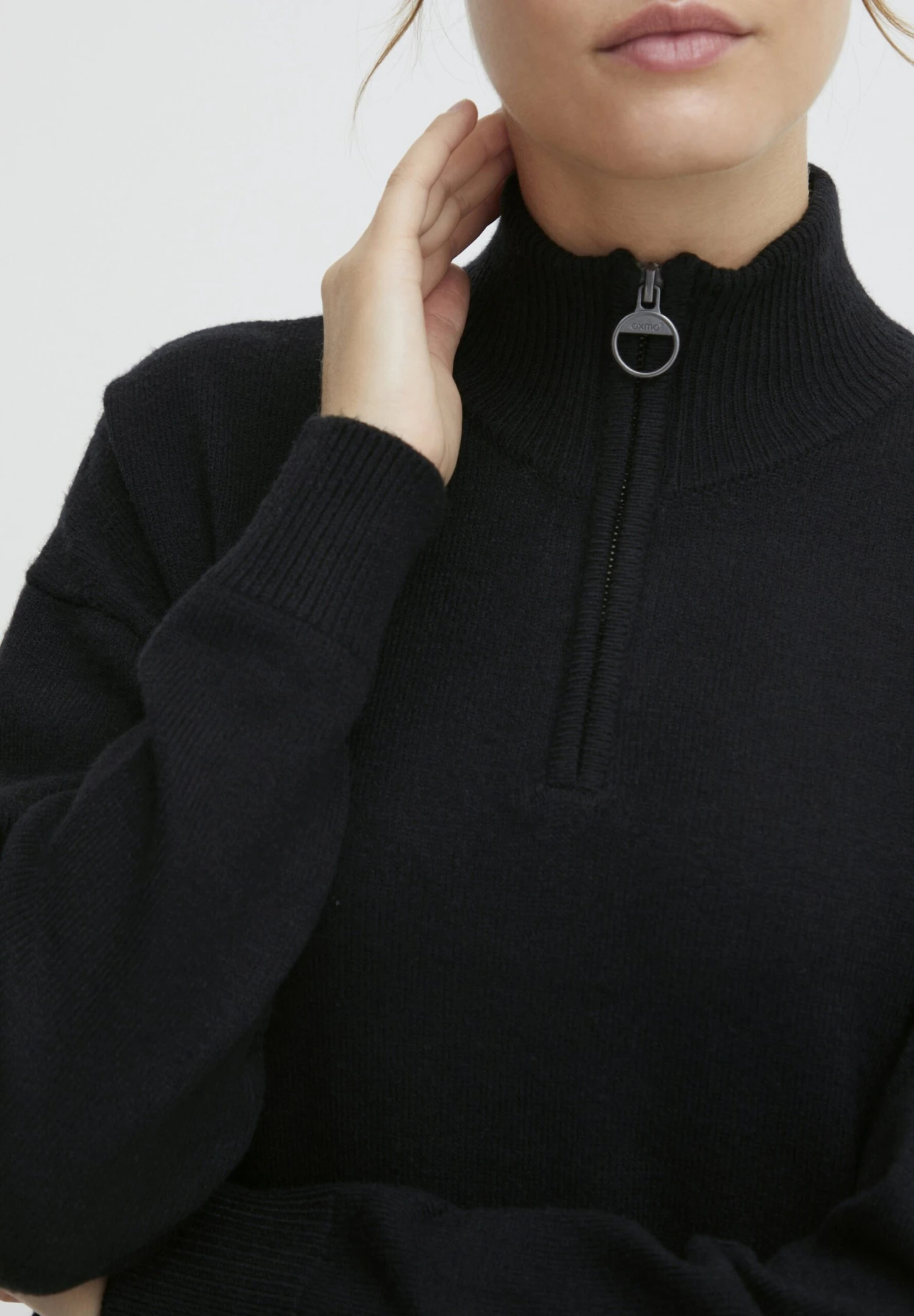 OXMO Rita - Jersey De Punto - Black 4 OXMO Rita - Jersey De Punto - Black - Imagen 4