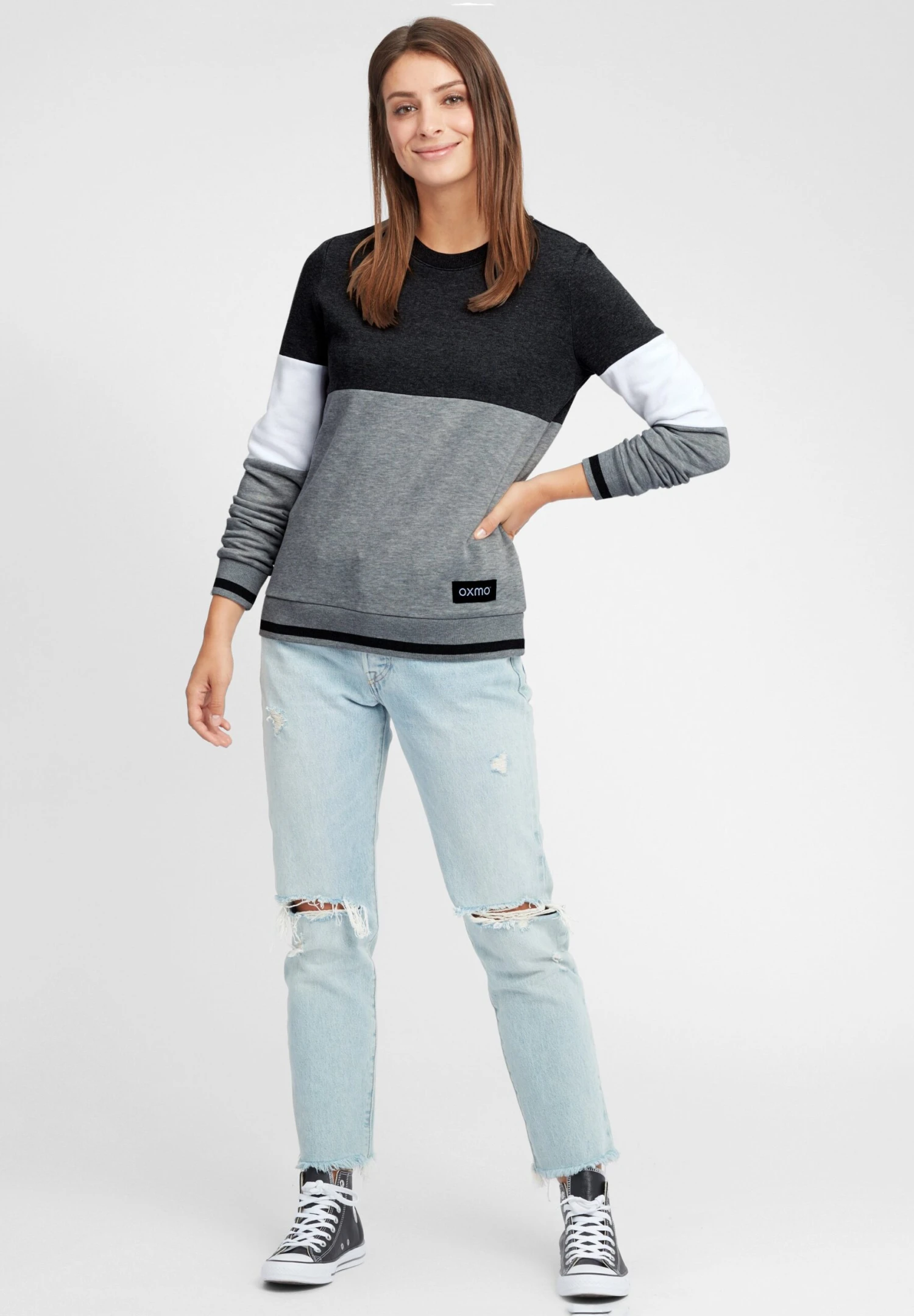 OXMO Oxomaya - Sudadera - Black 2 OXMO Oxomaya - Sudadera - Black - Imagen 2