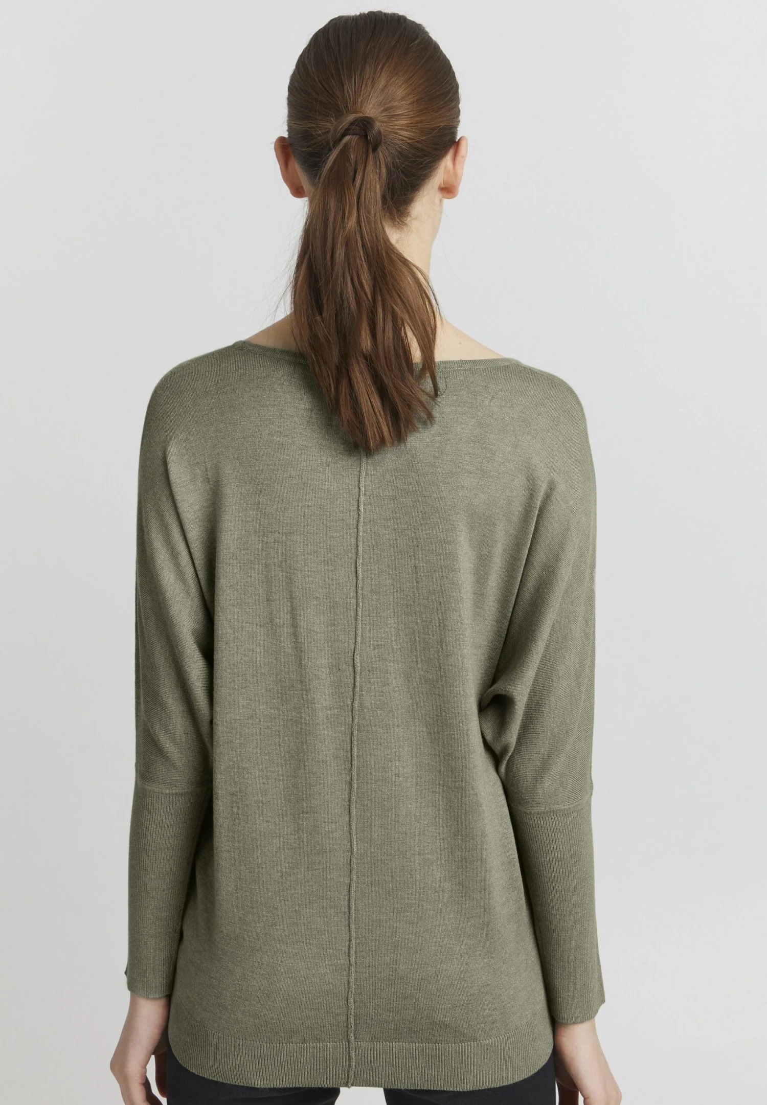 OXMO Oxherdis - Jersey De Punto - Seagrass Melange 3 OXMO Oxherdis - Jersey De Punto - Seagrass Melange - Imagen 3