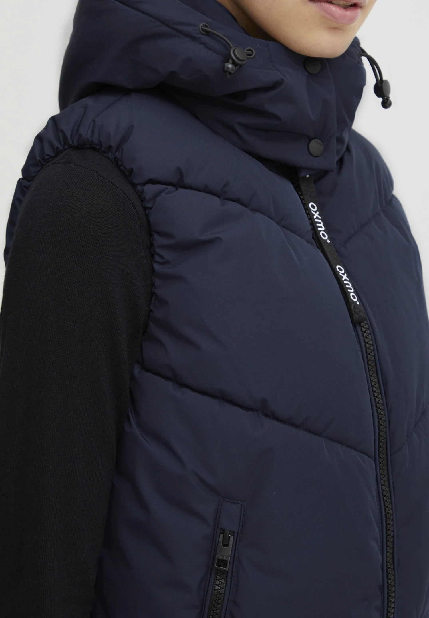 OXMO Ox-Juliette - Chaleco - Insignia Blue 4 OXMO Ox-Juliette - Chaleco - Insignia Blue - Imagen 4