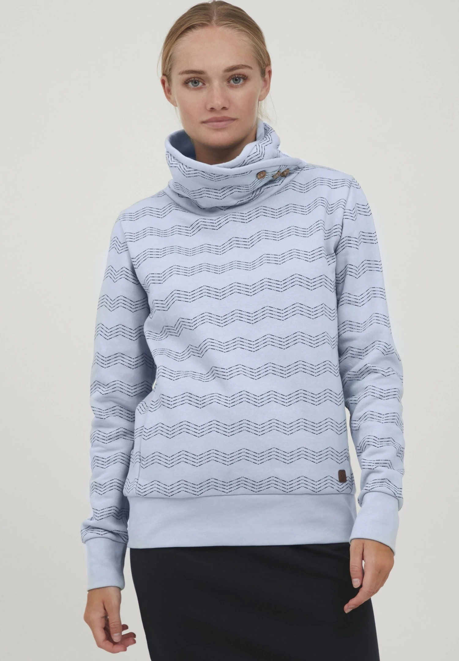 OXMO Oxvernita - Sudadera - Brunnera Blue 1 OXMO Oxvernita - Sudadera - Brunnera Blue