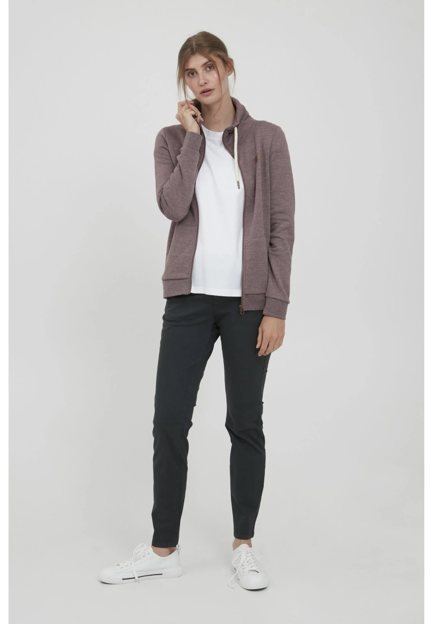 OXMO Oxvicky - Sudadera Con Cremallera - Sparrow M 2 OXMO Oxvicky - Sudadera Con Cremallera - Sparrow M - Imagen 2