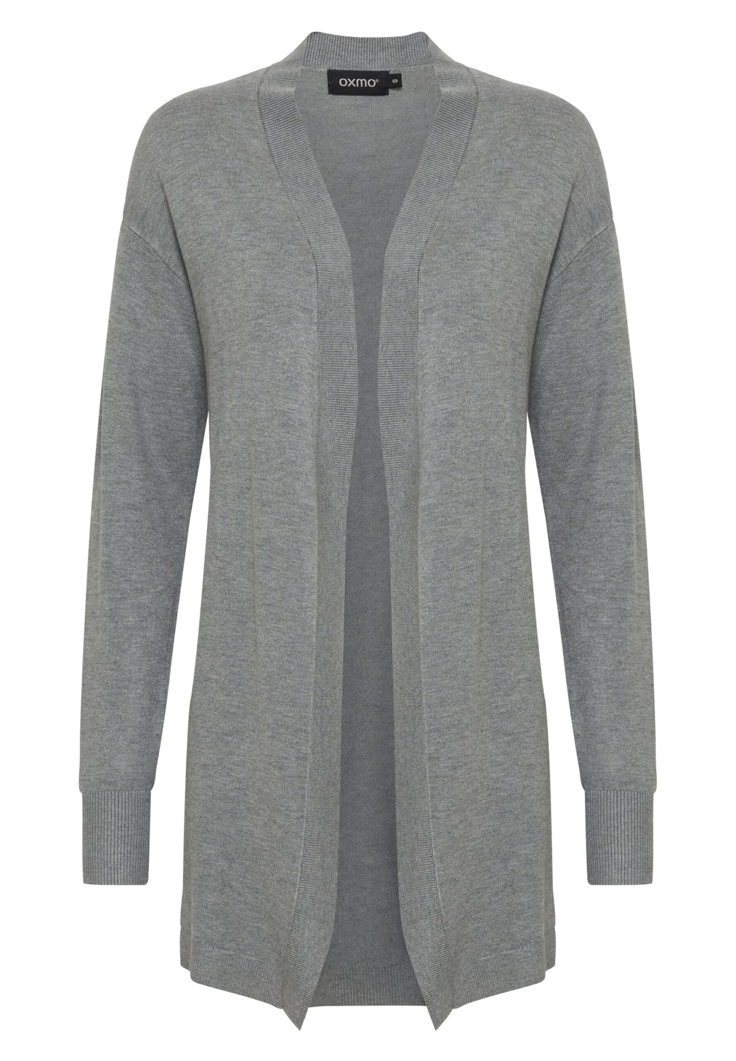 OXMO Oxkat - Chaqueta De Punto - Mid Grey Melange 6 OXMO Oxkat - Chaqueta De Punto - Mid Grey Melange - Imagen 6