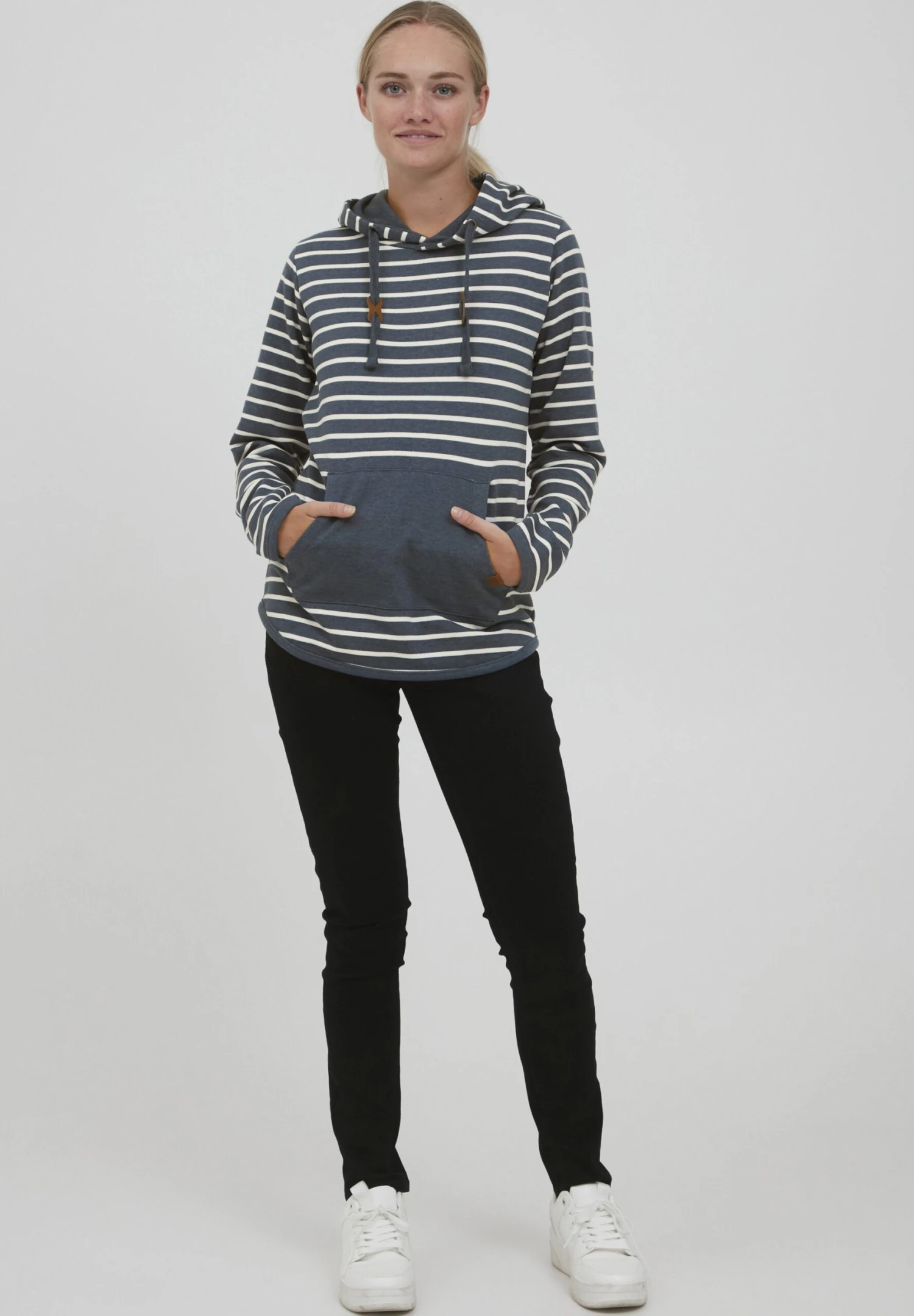 OXMO Oxcarina - Jersey Con Capucha - Ensign Blue 2 OXMO Oxcarina - Jersey Con Capucha - Ensign Blue - Imagen 2