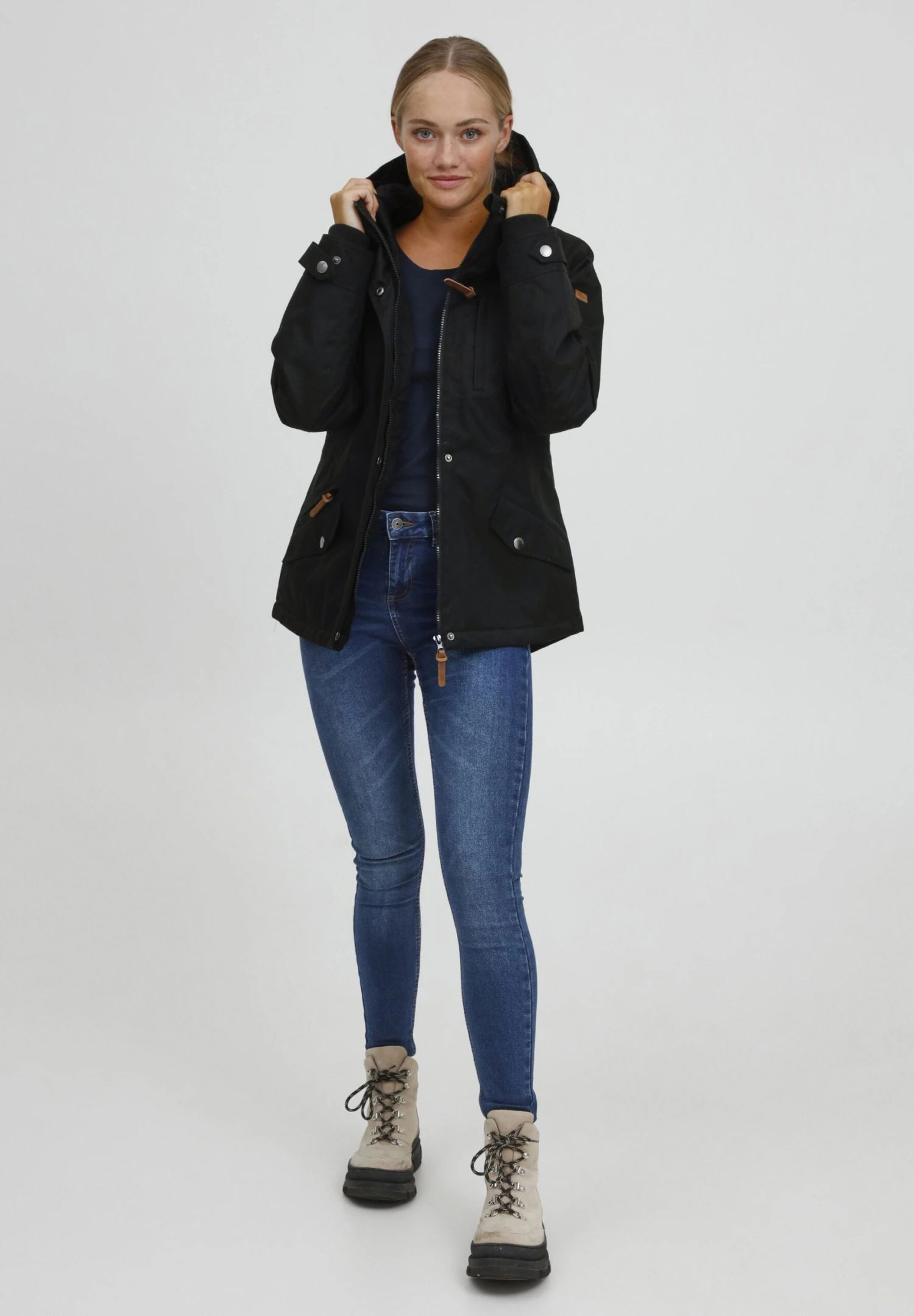 OXMO Oxbellissa - Chaqueta De Invierno - Black 2 OXMO Oxbellissa - Chaqueta De Invierno - Black - Imagen 2