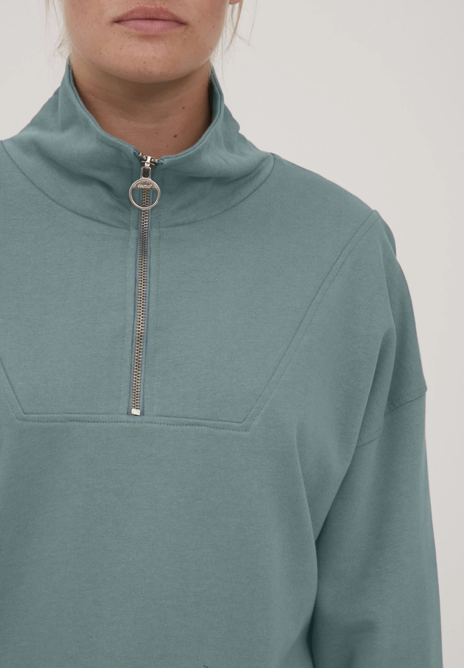 OXMO Oxgrethe - Jersey De Punto - Goblin Green 3 OXMO Oxgrethe - Jersey De Punto - Goblin Green - Imagen 3