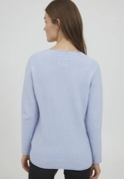 OXMO Oxilva - Jersey De Punto - Brunnera Blue Melange -OXMO Tienda En Línea 12485456248b41e782da586e7297ccd4