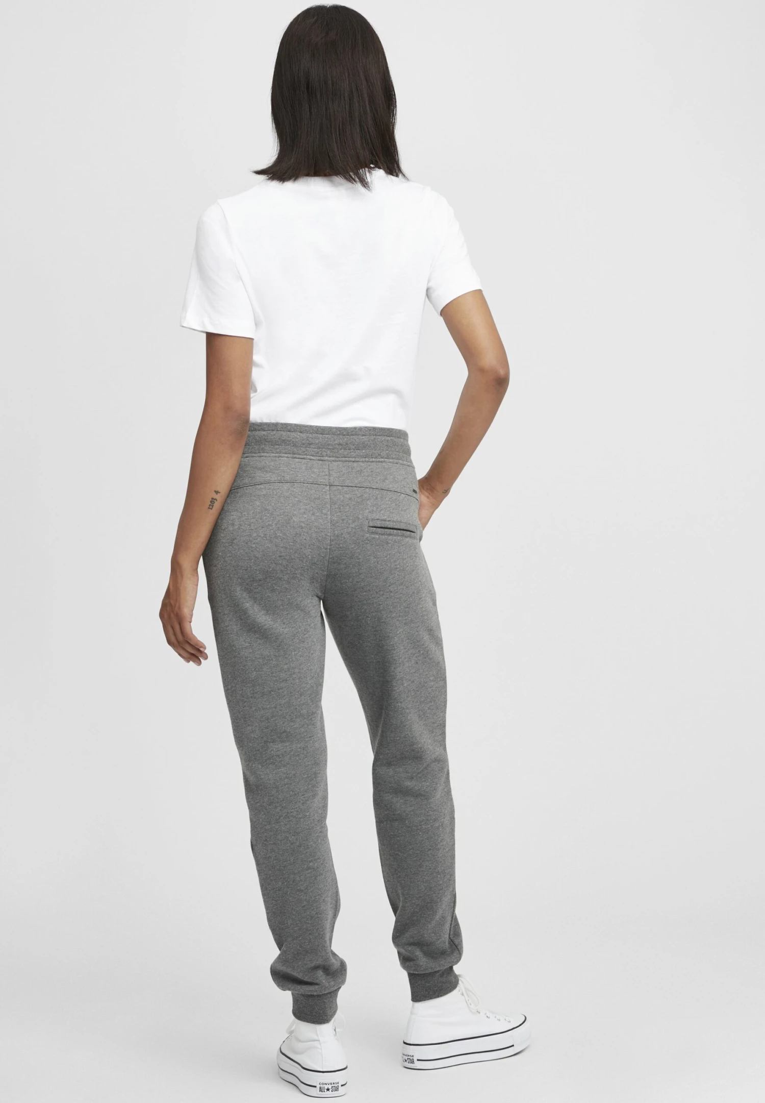 OXMO Oxolivia - Pantalones Deportivos - Grey Mel 3 OXMO Oxolivia - Pantalones Deportivos - Grey Mel - Imagen 3