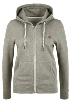 OXMO Celia - Sudadera Con Cremallera - Medium Grey Melange -OXMO Tienda En Línea 1520d6d296b94308bb99cbaf0f3e2493