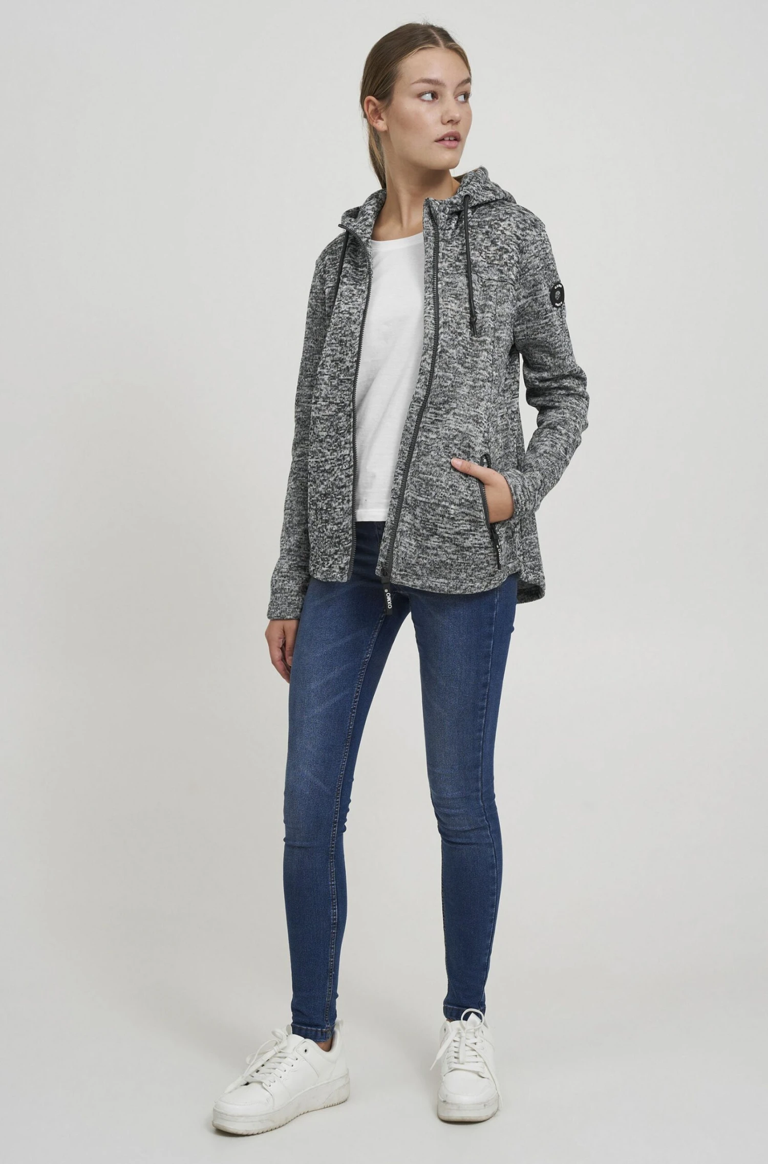 OXMO Oxkajsa - Jersey Con Capucha - Dark Shadow 2 OXMO Oxkajsa - Jersey Con Capucha - Dark Shadow - Imagen 2