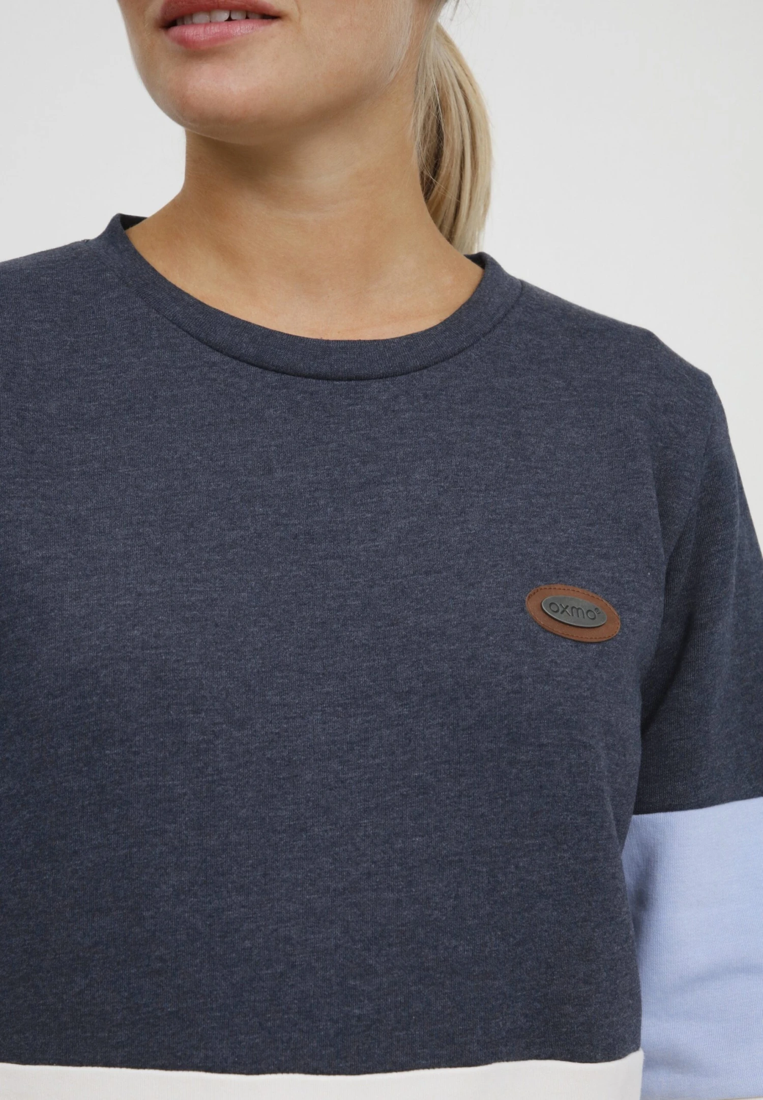 OXMO Oxtrine - Jersey De Punto - Total Eclipse Melange 4 OXMO Oxtrine - Jersey De Punto - Total Eclipse Melange - Imagen 4