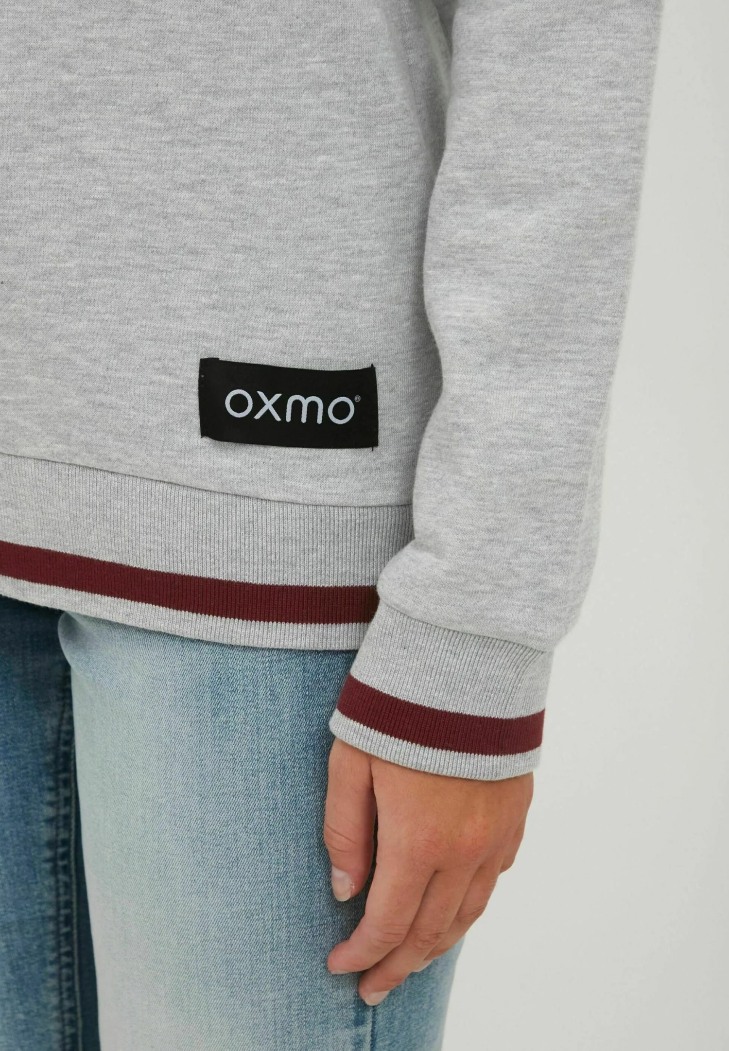 OXMO Oxomaya - Sudadera - Wine Red 5 OXMO Oxomaya - Sudadera - Wine Red - Imagen 5