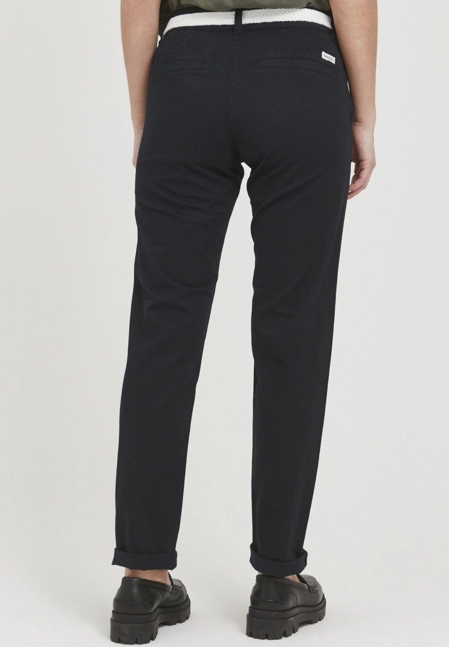 OXMO Oxchakira - Pantalones Chinos - Black 3 OXMO Oxchakira - Pantalones Chinos - Black - Imagen 3