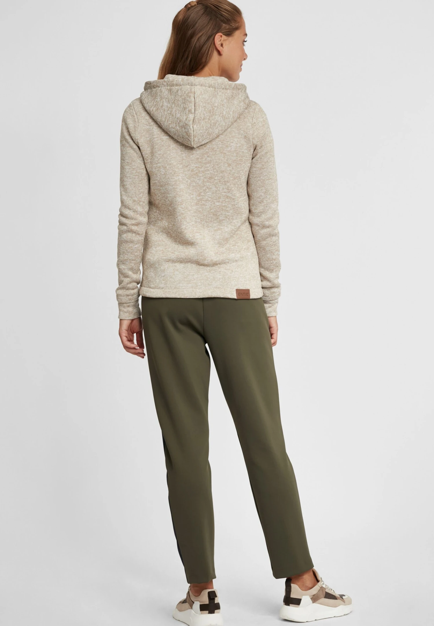 OXMO Oxthory - Sudadera Con Cremallera - Dune 3 OXMO Oxthory - Sudadera Con Cremallera - Dune - Imagen 3