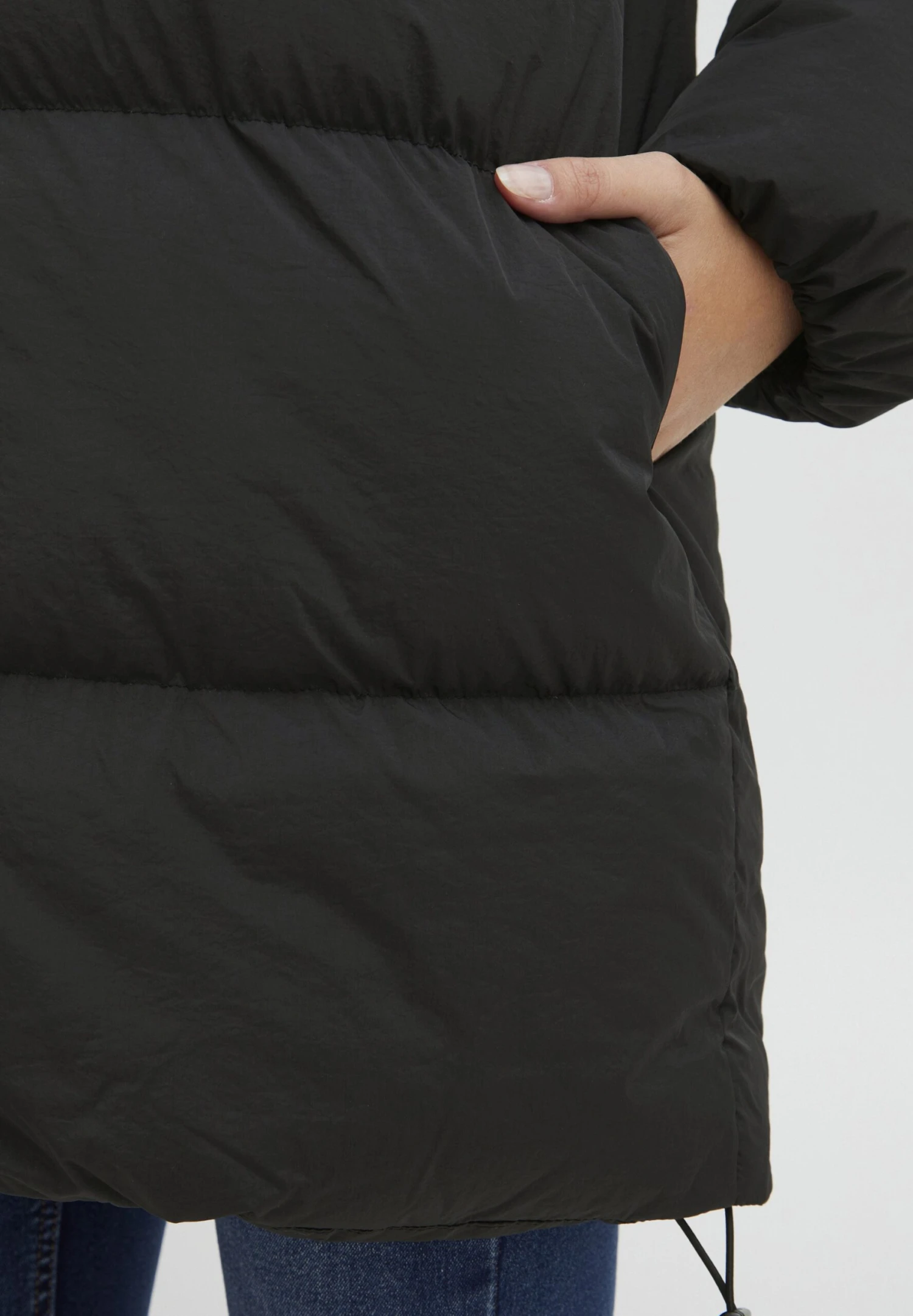 OXMO Oxellie - Abrigo De Invierno - Black 5 OXMO Oxellie - Abrigo De Invierno - Black - Imagen 5