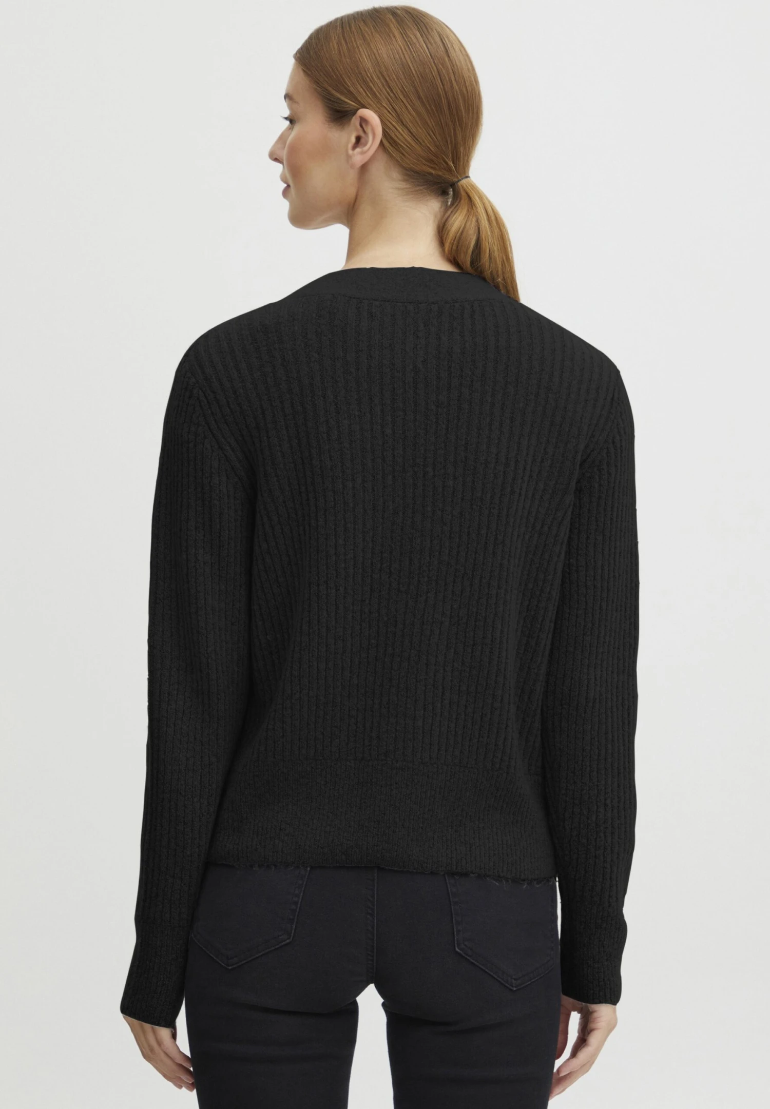 OXMO Oxnorene - Chaqueta De Punto - Black 3 OXMO Oxnorene - Chaqueta De Punto - Black - Imagen 3