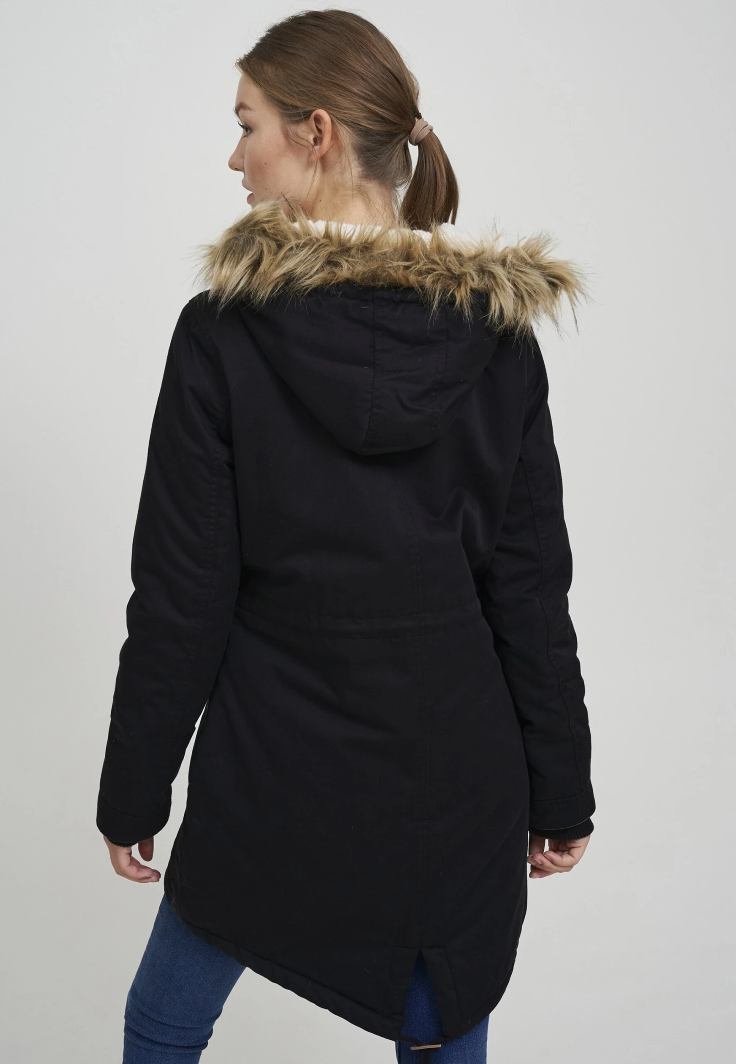 OXMO Oxanna - Parka - Black 3 OXMO Oxanna - Parka - Black - Imagen 3