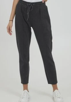 OXMO Oxhellas - Pantalones Deportivos - Dark Grey Melange