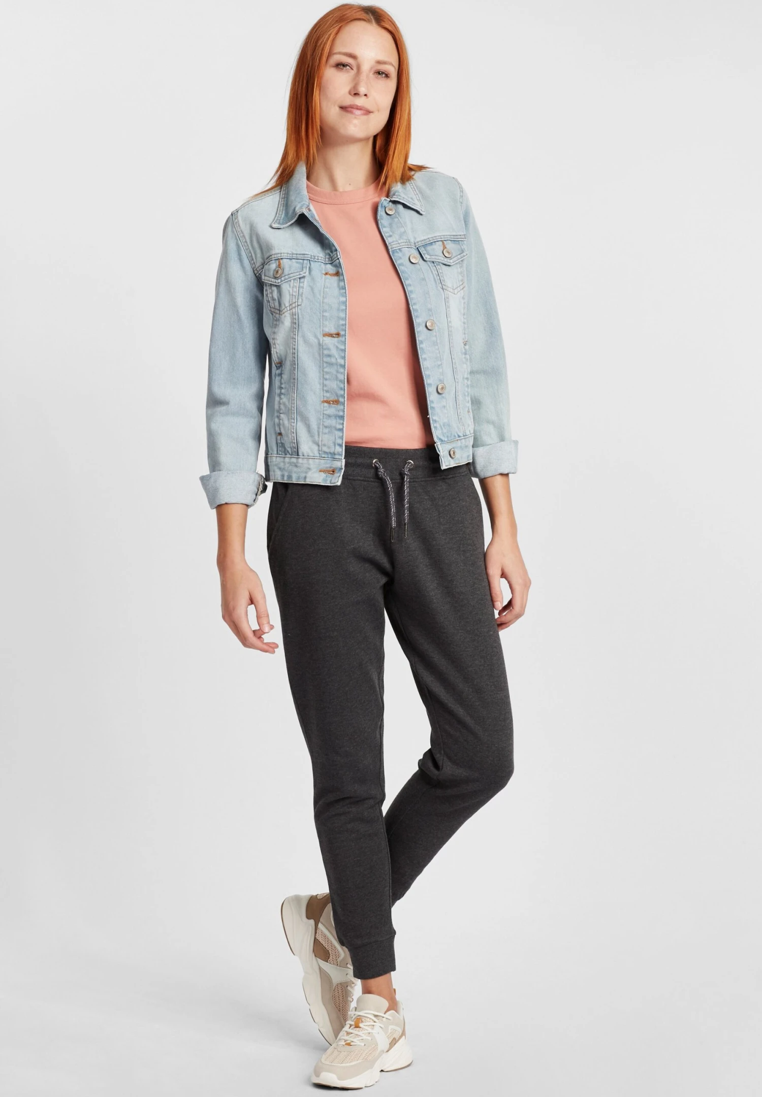 OXMO Oxpolah - Pantalones Deportivos - Dark Grey Melange 2 OXMO Oxpolah - Pantalones Deportivos - Dark Grey Melange - Imagen 2