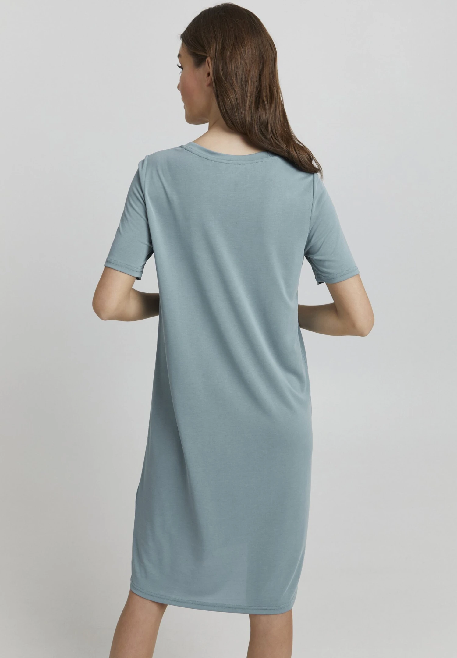 OXMO Brinja - Vestido Ligero - Smoke Blue 3 OXMO Brinja - Vestido Ligero - Smoke Blue - Imagen 3