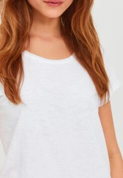 OXMO Oxlydi - Camiseta Básica - White -OXMO Tienda En Línea 244f420add0a4db48574d7aeab38f62d