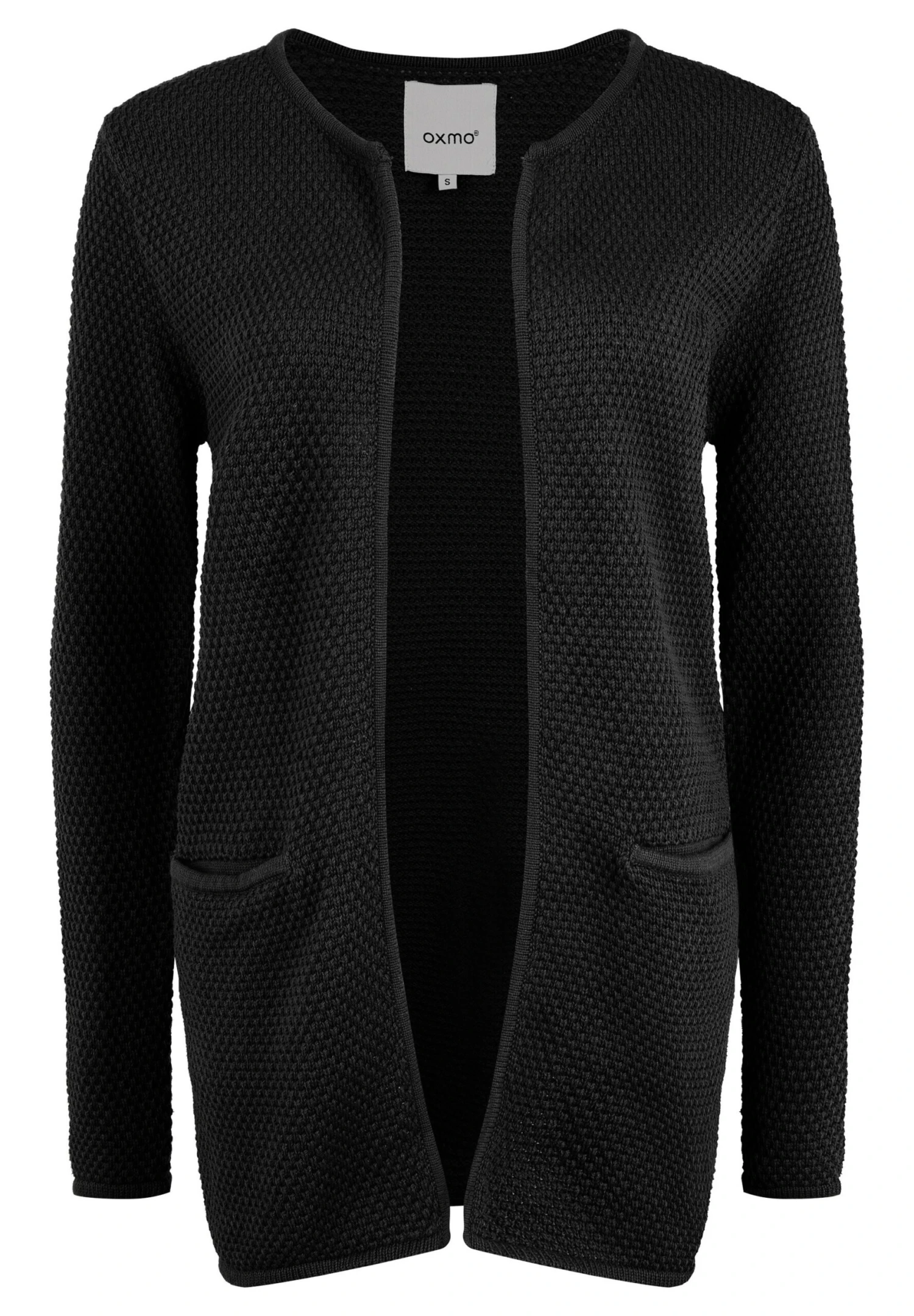 OXMO Oxhilda - Chaqueta De Punto - Black 6 OXMO Oxhilda - Chaqueta De Punto - Black - Imagen 6
