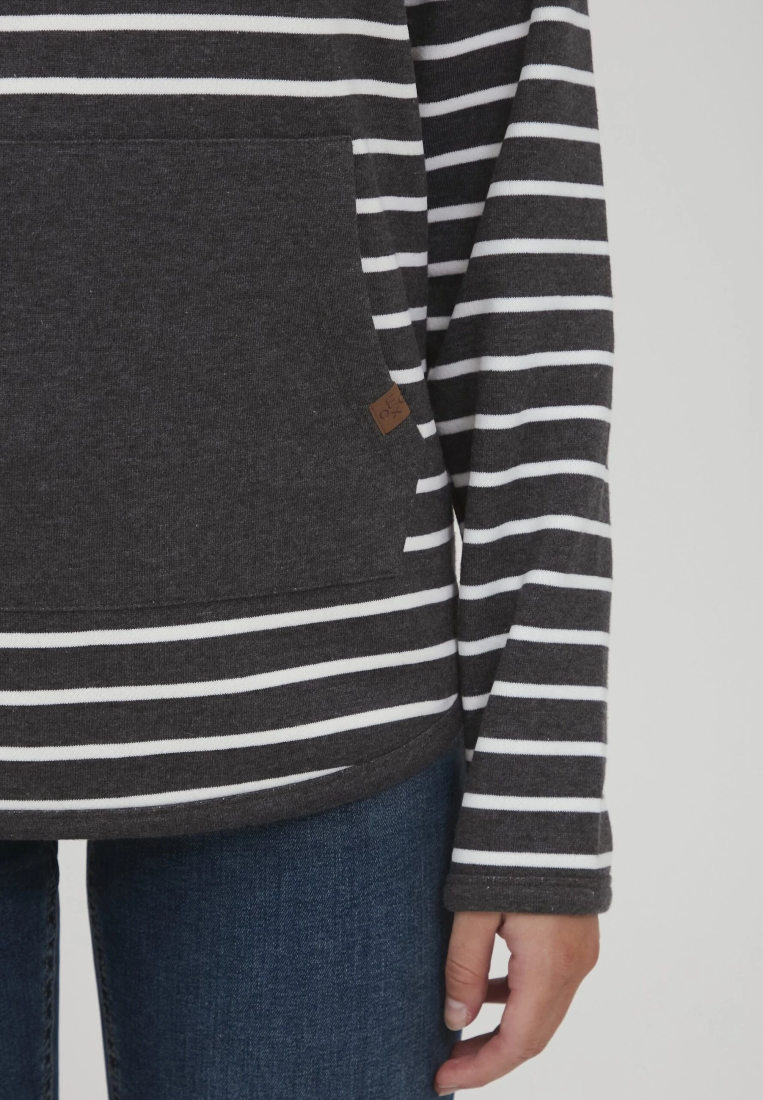 OXMO Oxcarina - Jersey Con Capucha - Charcoal Mix 5 OXMO Oxcarina - Jersey Con Capucha - Charcoal Mix - Imagen 5