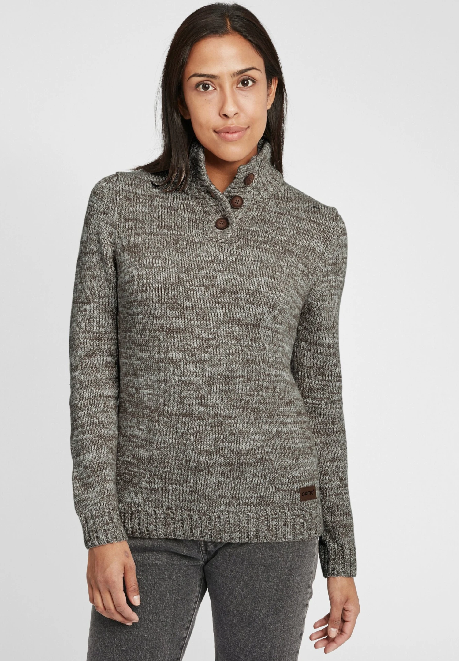 OXMO Oxphilicita - Jersey De Punto - Dark Grey 1 OXMO Oxphilicita - Jersey De Punto - Dark Grey