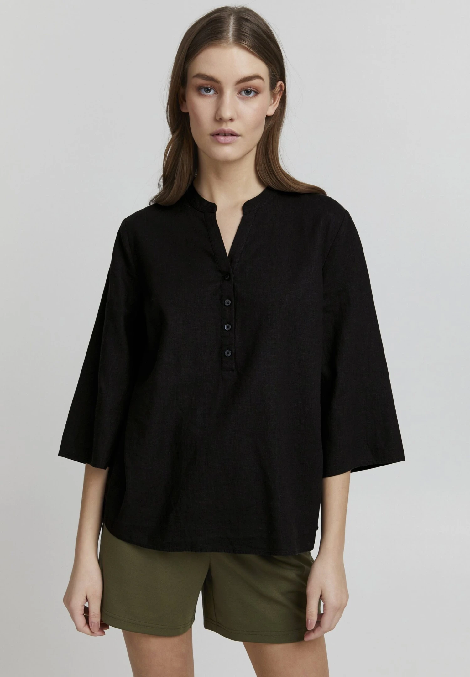 OXMO Oxanea - Blusa - Black 1 OXMO Oxanea - Blusa - Black