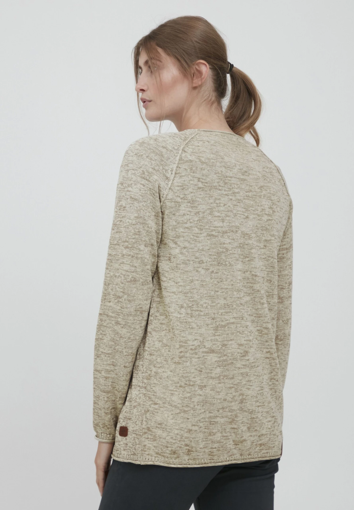 OXMO Oxdanila - Chaqueta De Punto - Bone White 3 OXMO Oxdanila - Chaqueta De Punto - Bone White - Imagen 3