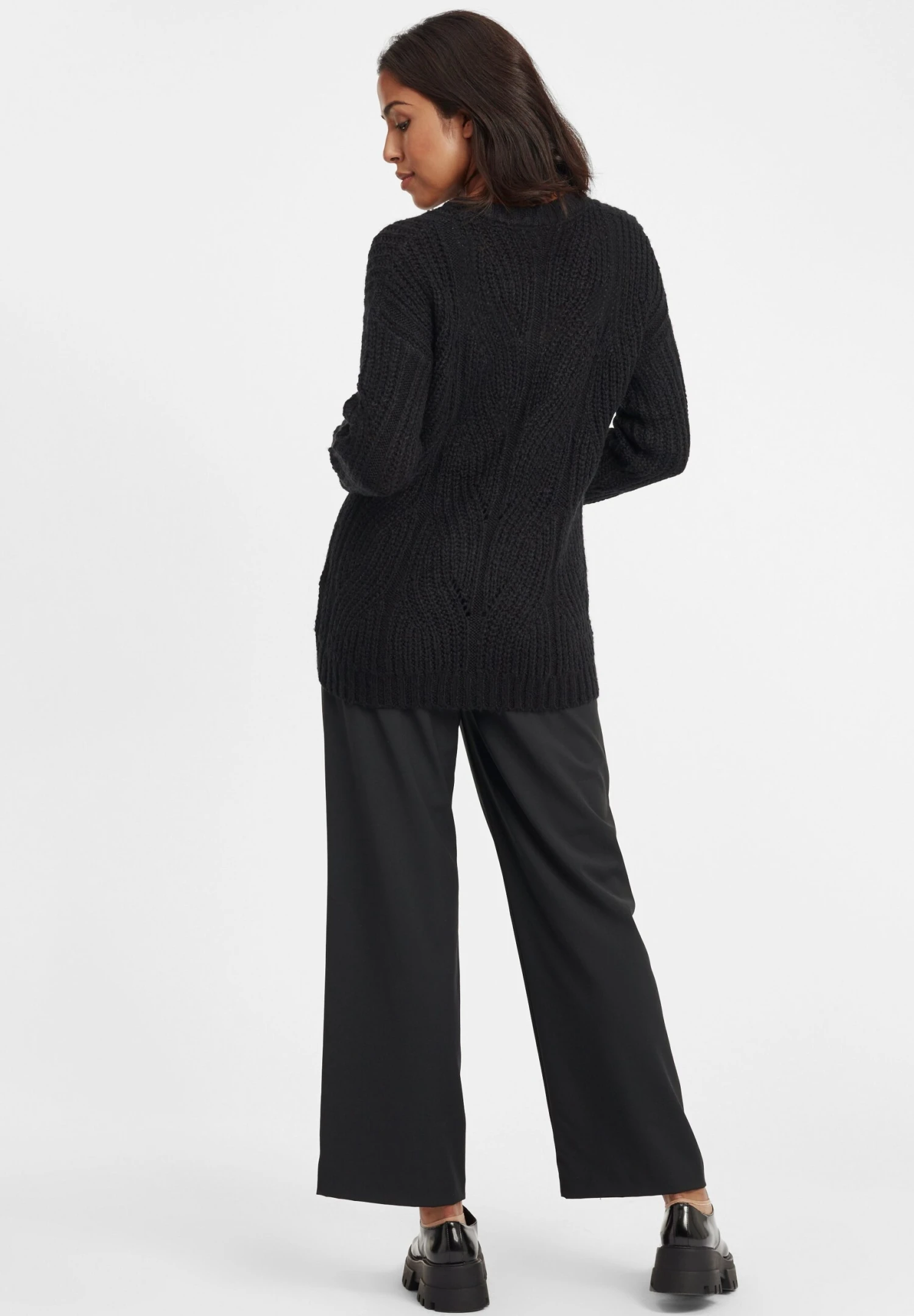 OXMO Oxchiara - Jersey De Punto - Black 3 OXMO Oxchiara - Jersey De Punto - Black - Imagen 3