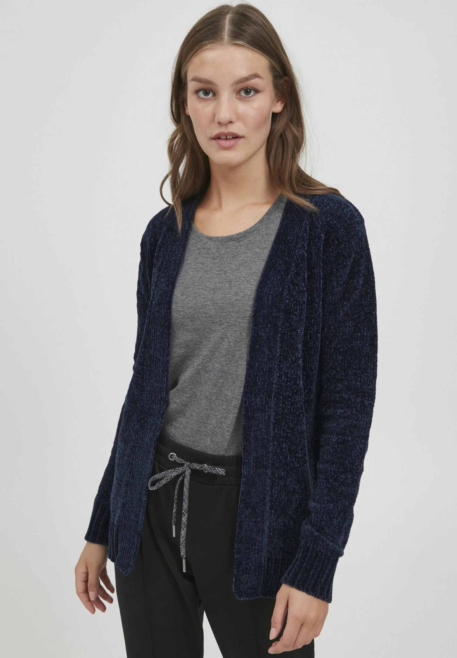 OXMO Oxelisabet - Chaqueta De Punto - Insignia Blue 1 OXMO Oxelisabet - Chaqueta De Punto - Insignia Blue