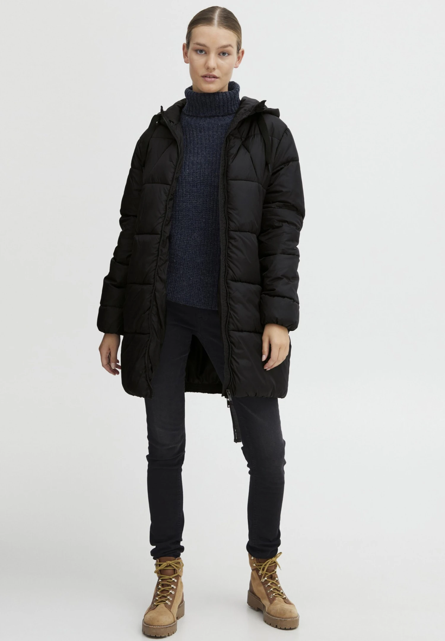 OXMO Oxbodil - Abrigo De Invierno - Black 2 OXMO Oxbodil - Abrigo De Invierno - Black - Imagen 2