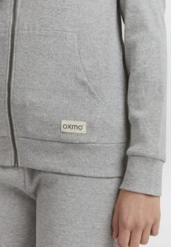OXMO Oxlova - Sudadera Con Cremallera - Light Grey Melange -OXMO Tienda En Línea 32133ee601724635bdb02ce07ac05f08