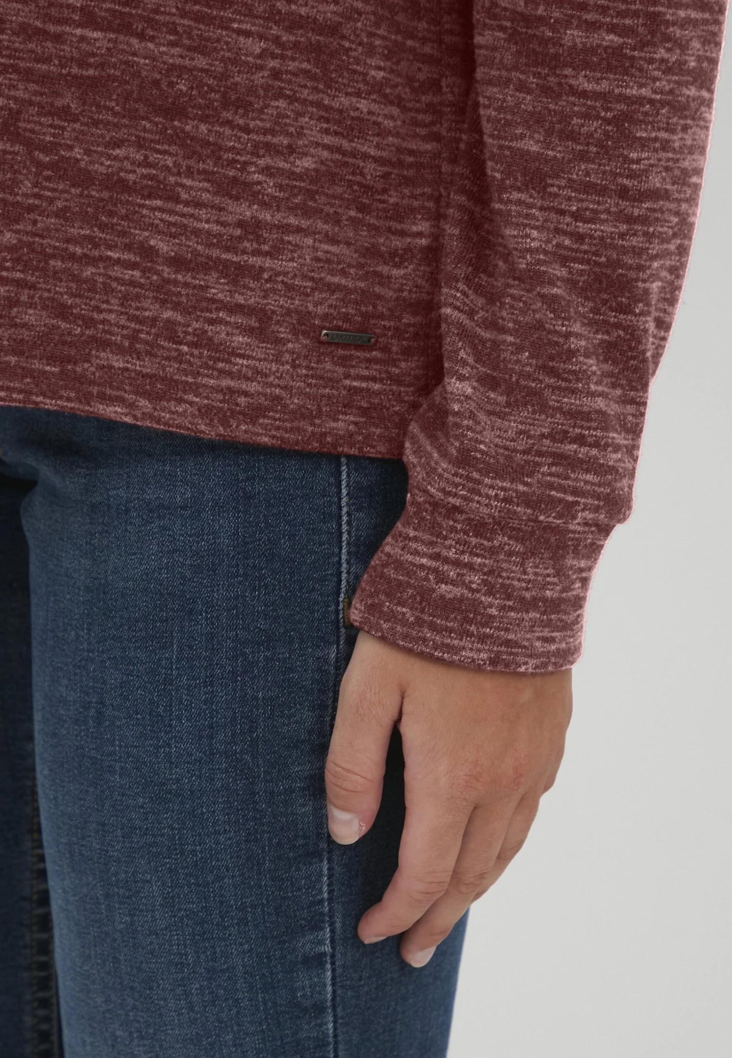 OXMO Oxbenta - Jersey De Punto - Chocolate Truffle Melange 5 OXMO Oxbenta - Jersey De Punto - Chocolate Truffle Melange - Imagen 5