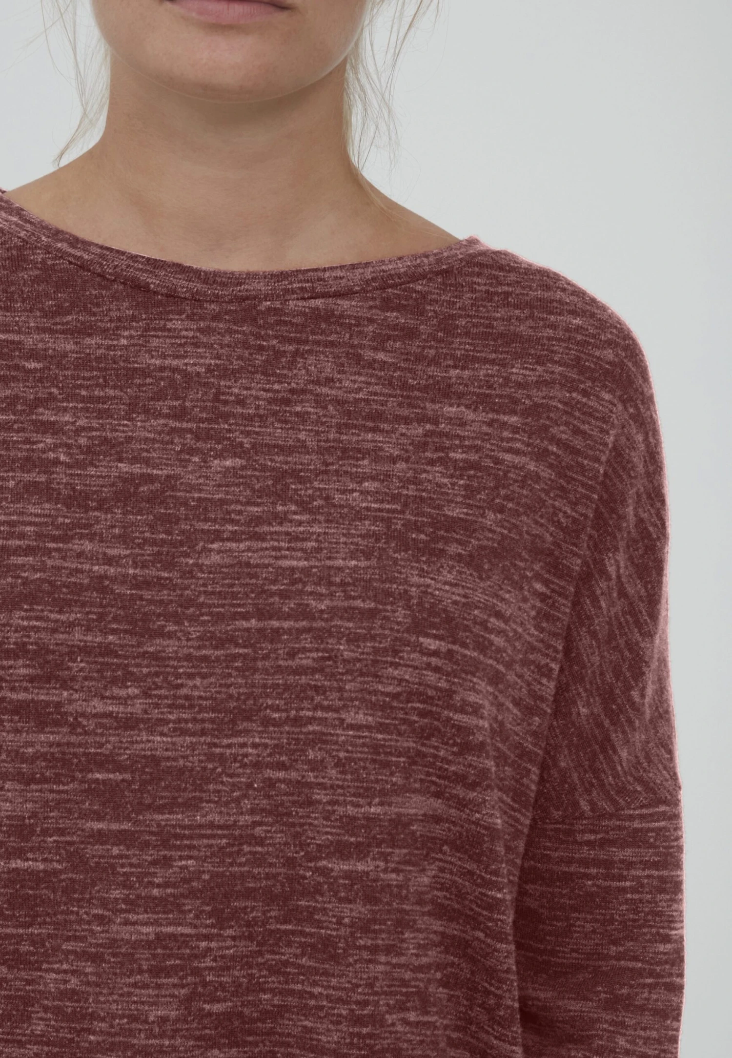 OXMO Oxbenta - Jersey De Punto - Chocolate Truffle Melange 4 OXMO Oxbenta - Jersey De Punto - Chocolate Truffle Melange - Imagen 4