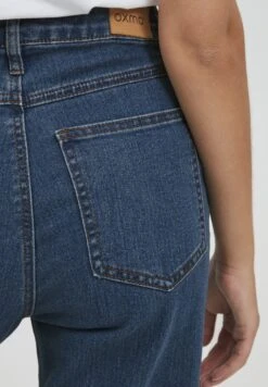 OXMO Oxanni - Vaqueros A Campana - Mid Blue Denim 10 OXMO Oxanni - Vaqueros A Campana - Mid Blue Denim -OXMO Tienda En Línea 34e07a66d1ea420297c1f9de0a5a01ab