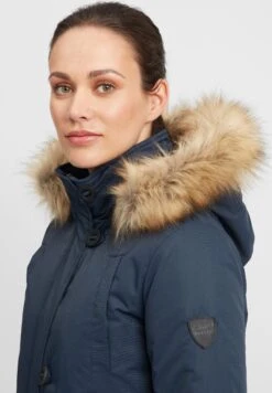 OXMO Oxacta - Abrigo De Invierno - Insignia Blue -OXMO Tienda En Línea 353aa40524164badb20a3a4501c9b83f