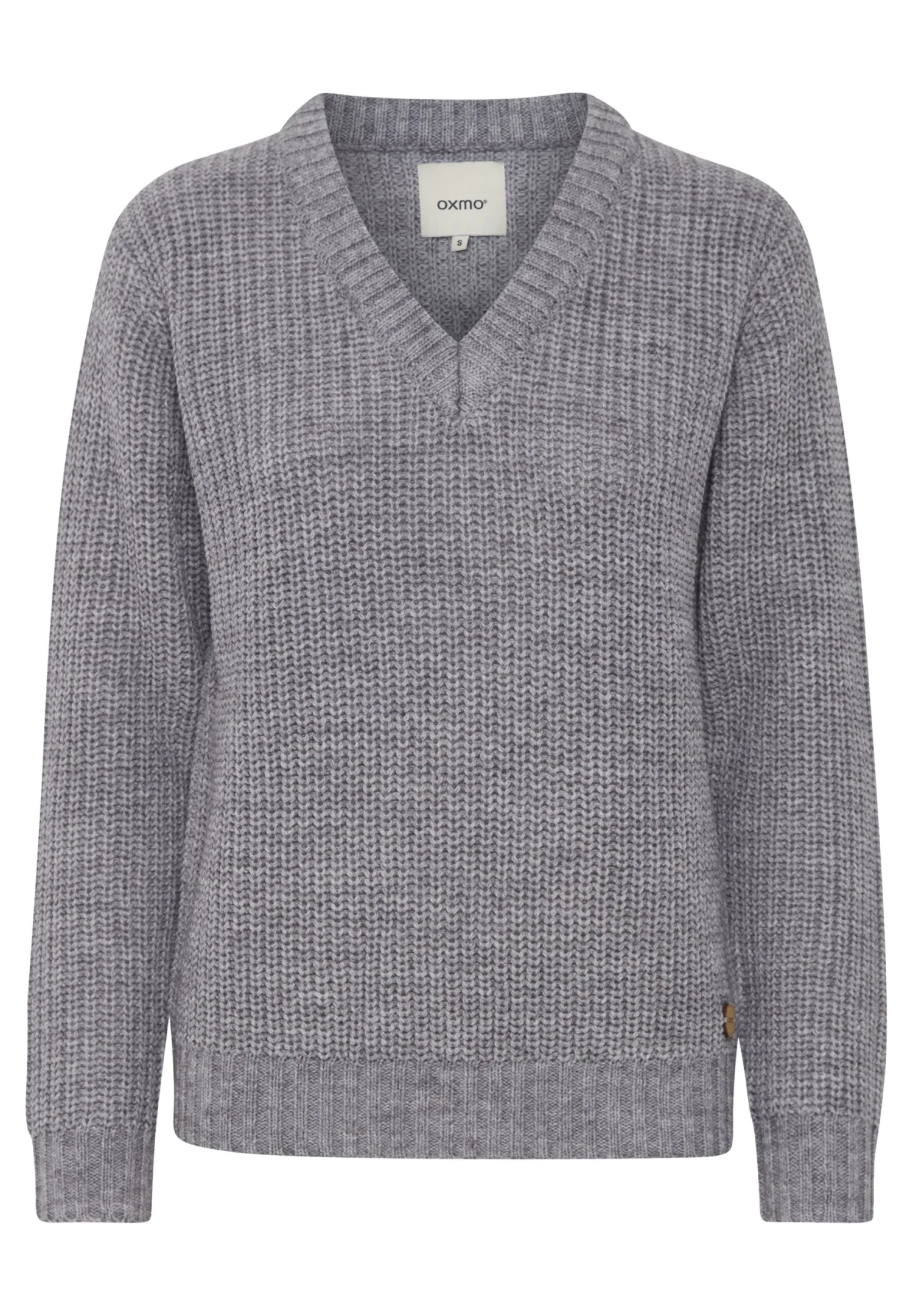 OXMO Nanny - Jersey De Punto - Medium Grey Melange 6 OXMO Nanny - Jersey De Punto - Medium Grey Melange - Imagen 6