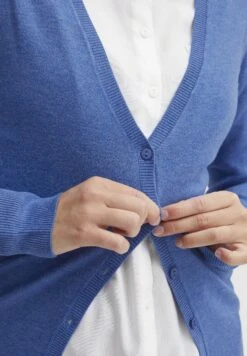 OXMO Oxhelene - Chaqueta De Punto - Strong Blue Melange 10 OXMO Oxhelene - Chaqueta De Punto - Strong Blue Melange -OXMO Tienda En Línea 35b9d841fbd64b54af297f2580a9427f