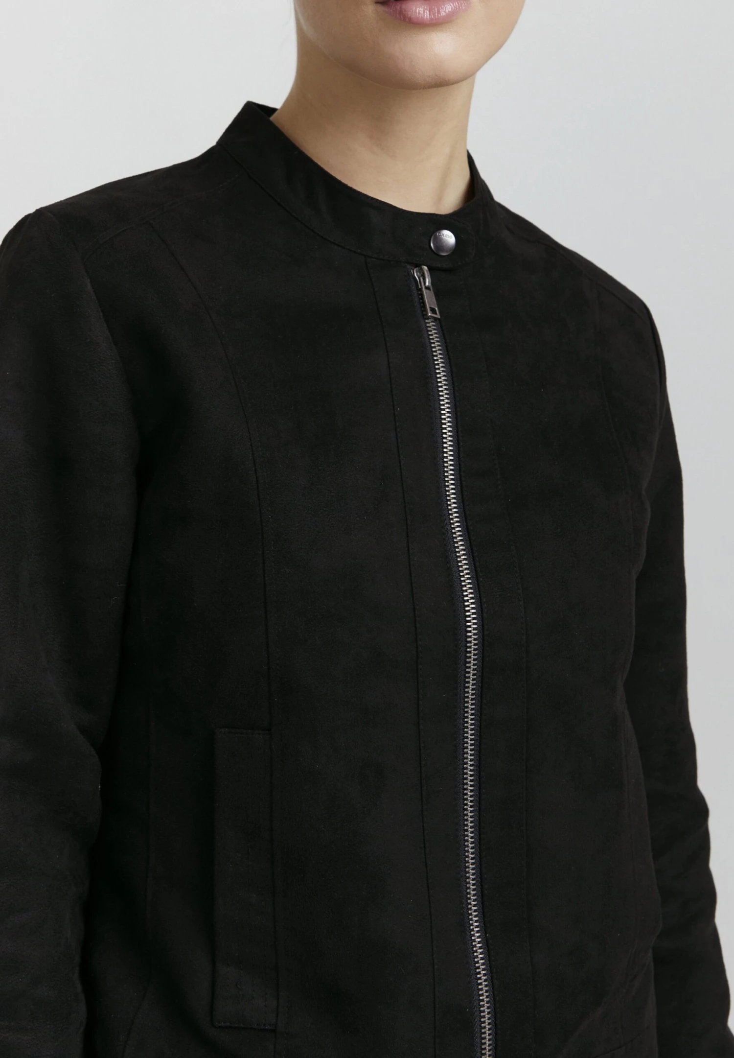 OXMO Peggy - Chaqueta De Cuero Sintético - Black 4 OXMO Peggy - Chaqueta De Cuero Sintético - Black - Imagen 4