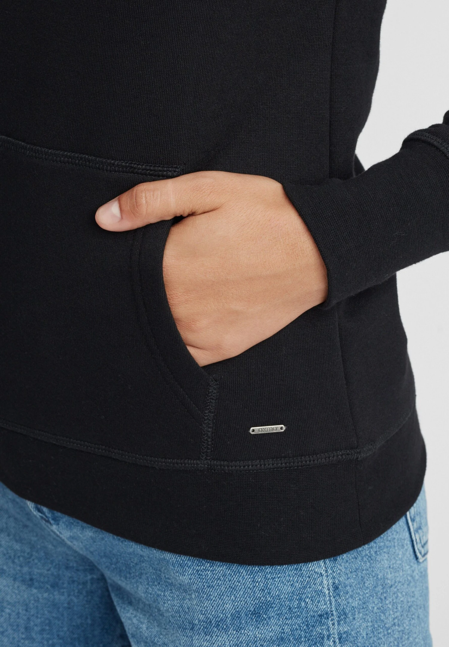 OXMO Oxolive - Jersey Con Capucha - Black 5 OXMO Oxolive - Jersey Con Capucha - Black - Imagen 5