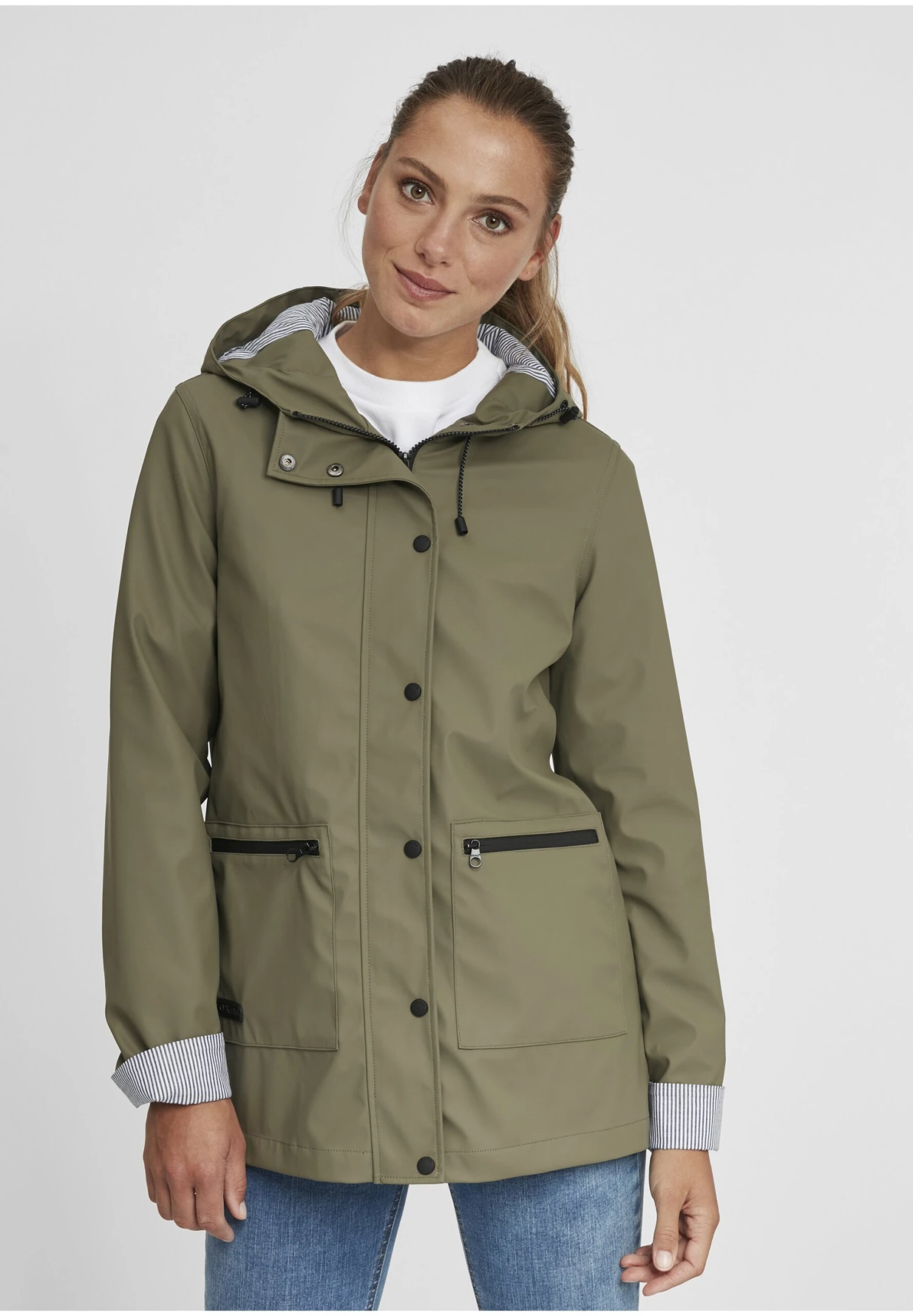OXMO Oxbecky - Impermeable - Olive 1 OXMO Oxbecky - Impermeable - Olive