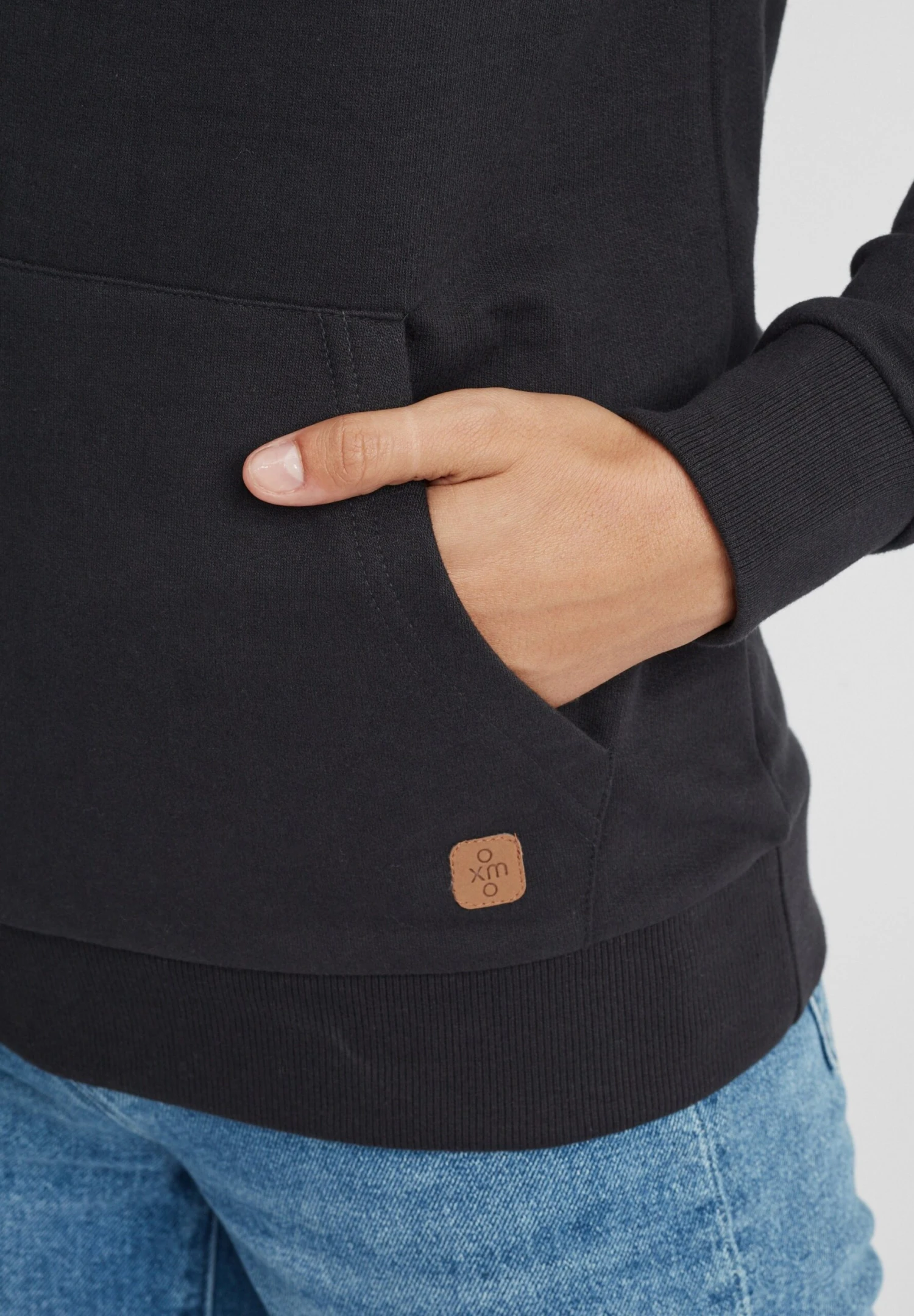 OXMO Oxjulia - Jersey Con Capucha - Black 5 OXMO Oxjulia - Jersey Con Capucha - Black - Imagen 5