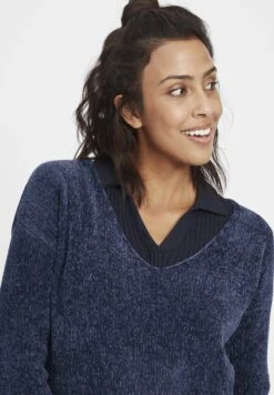 OXMO Oxesmira - Jersey De Punto - Insignia Blue -OXMO Tienda En Línea 3b698168b5ac4852bded9574acd5dfa5